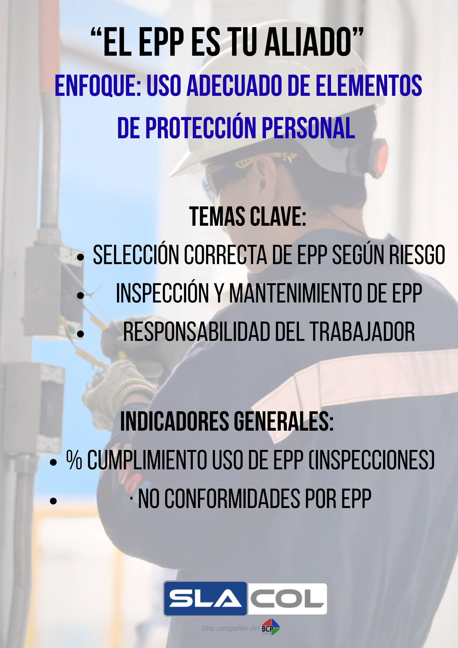 El EPP es tu aliado